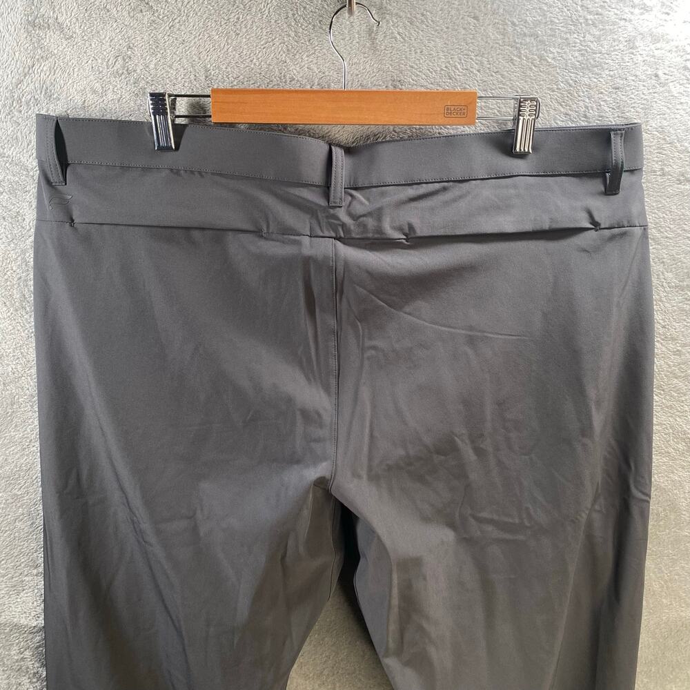 Euc Fabletics The Only Pant Gray Tech Chinos 42x32 - image 6